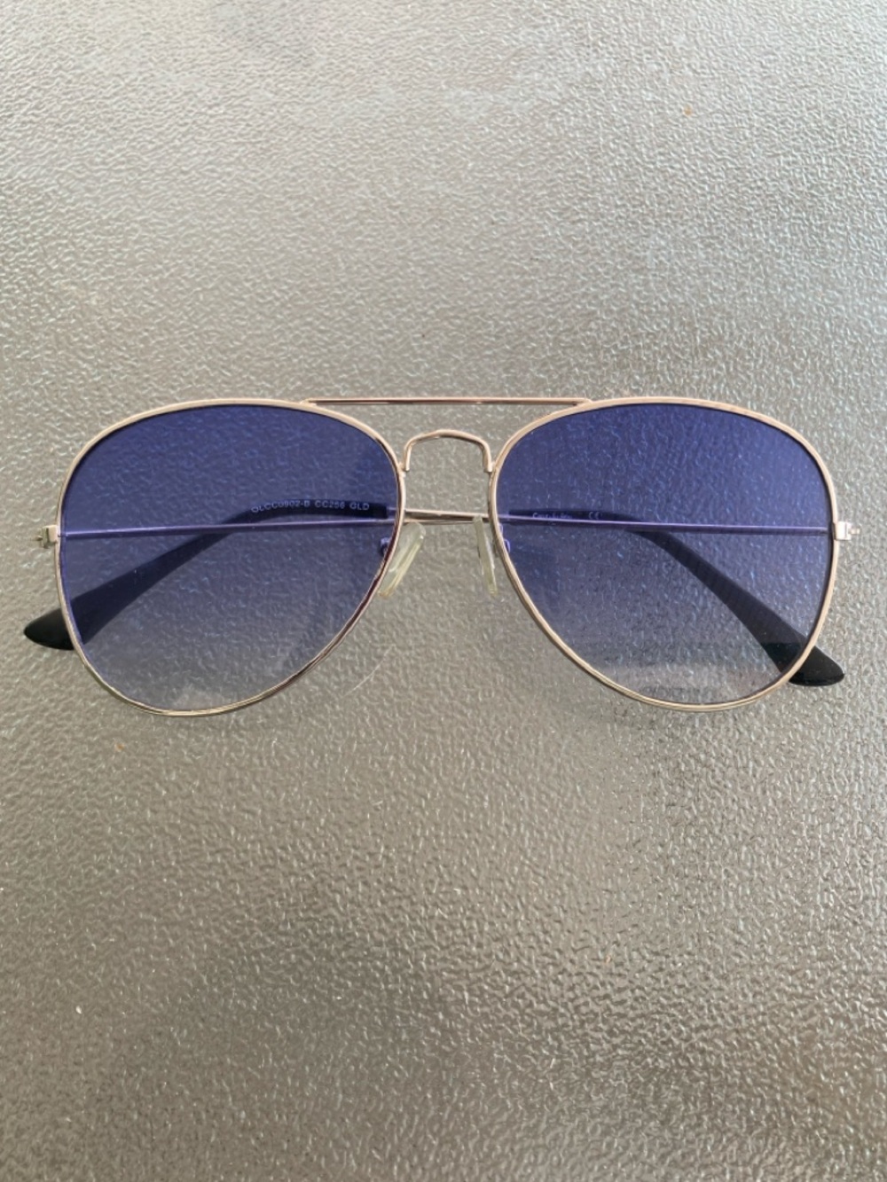 Circus by Sam Edelman Blue Retro Aviator Sunglasses